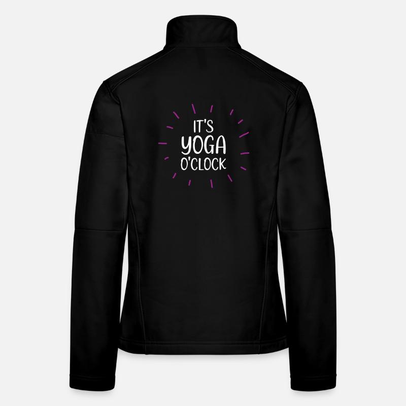 C’est Yoga O’Clock Veste en tissu softshell Femme