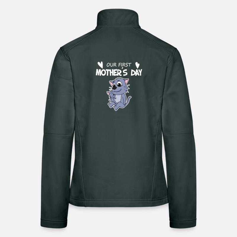 Muttertag - erster Muttertag Geschenk Frauen Softshelljacke