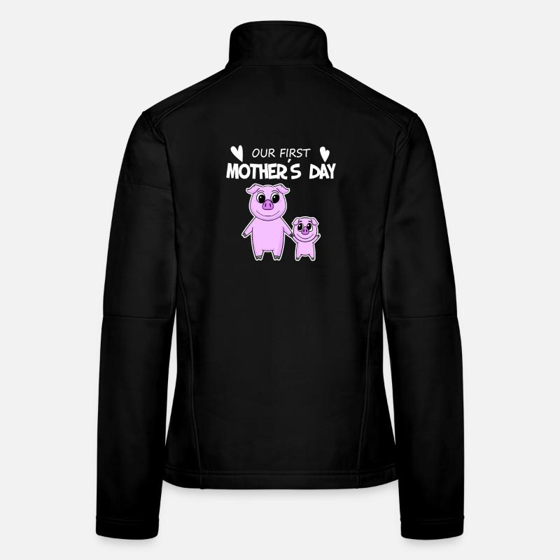 Muttertag - erster Muttertag Geschenk Frauen Softshelljacke
