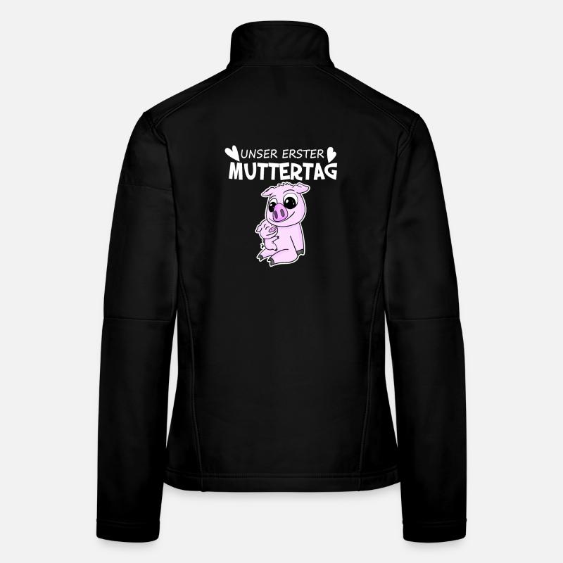 Muttertag - erster Muttertag Geschenk Frauen Softshelljacke