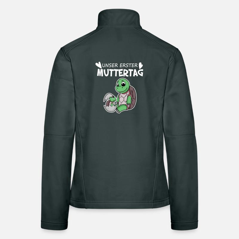 Muttertag - erster Muttertag Geschenk Frauen Softshelljacke