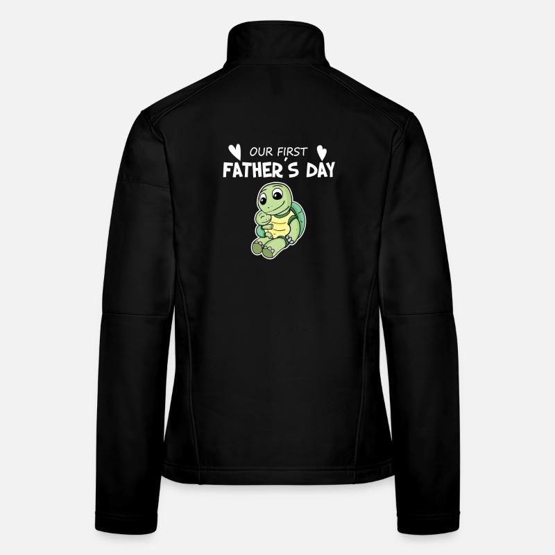 Father's Day - First Father's Day Gift Women's Softshell Jacket