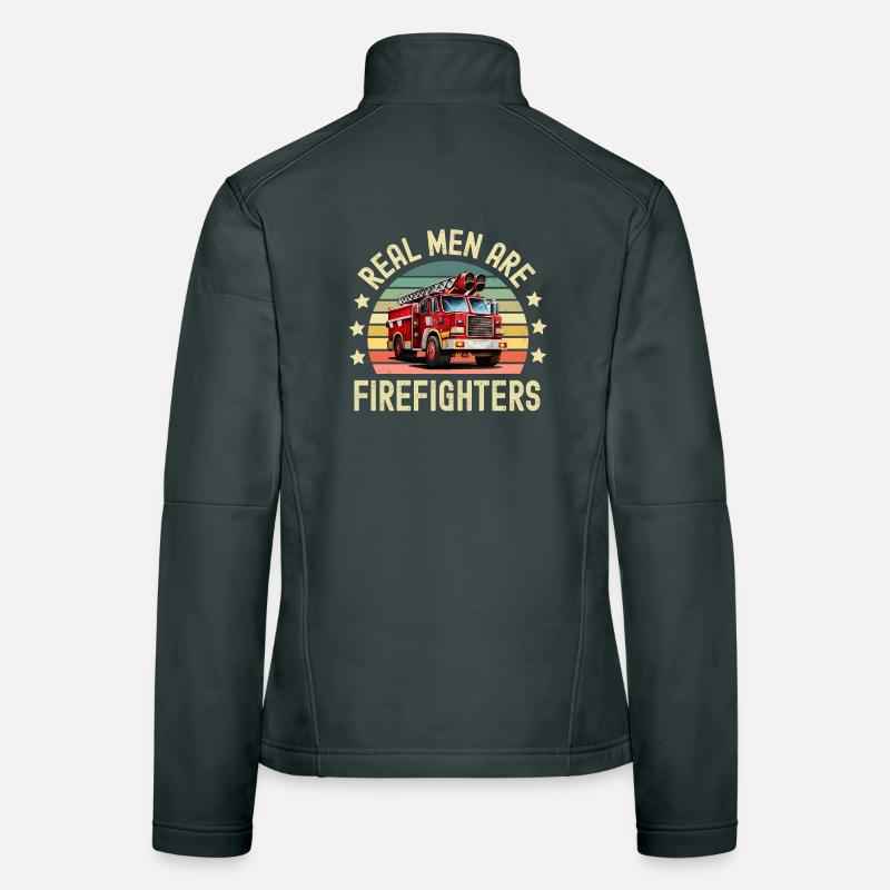 Pompiers Veste en tissu softshell Femme