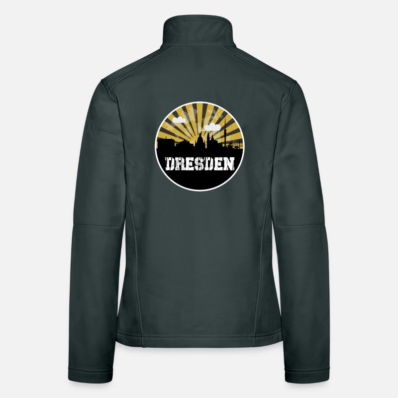 Dresden Skyline Home Game Women's Softshell Jacket