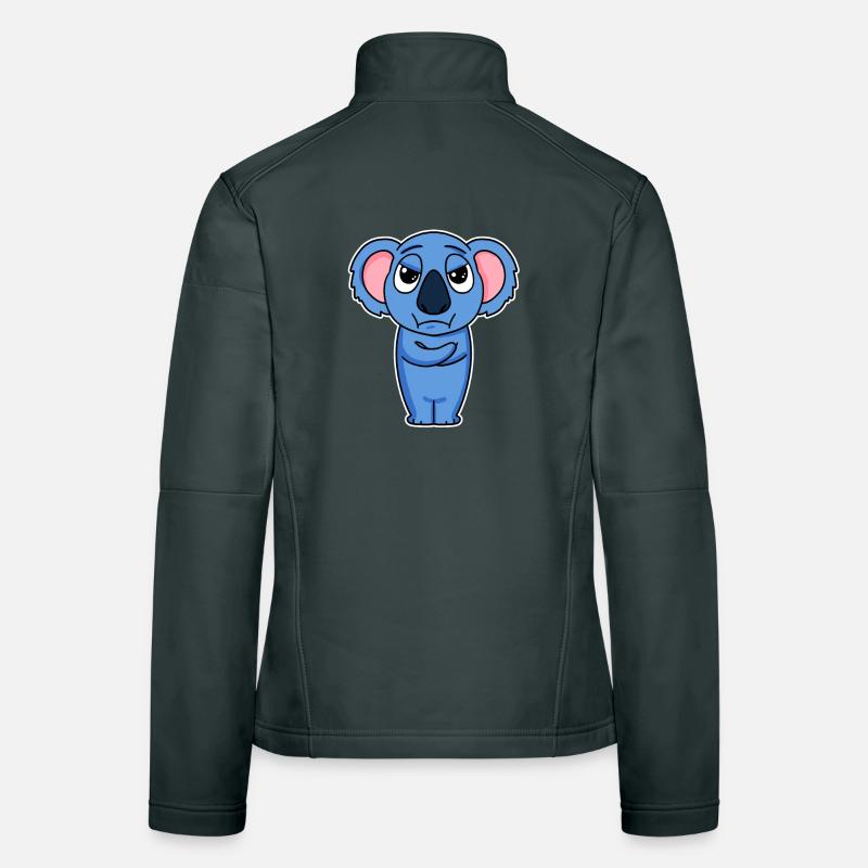Keine Lust - Koala - Verschränkte Arme Frauen Softshelljacke