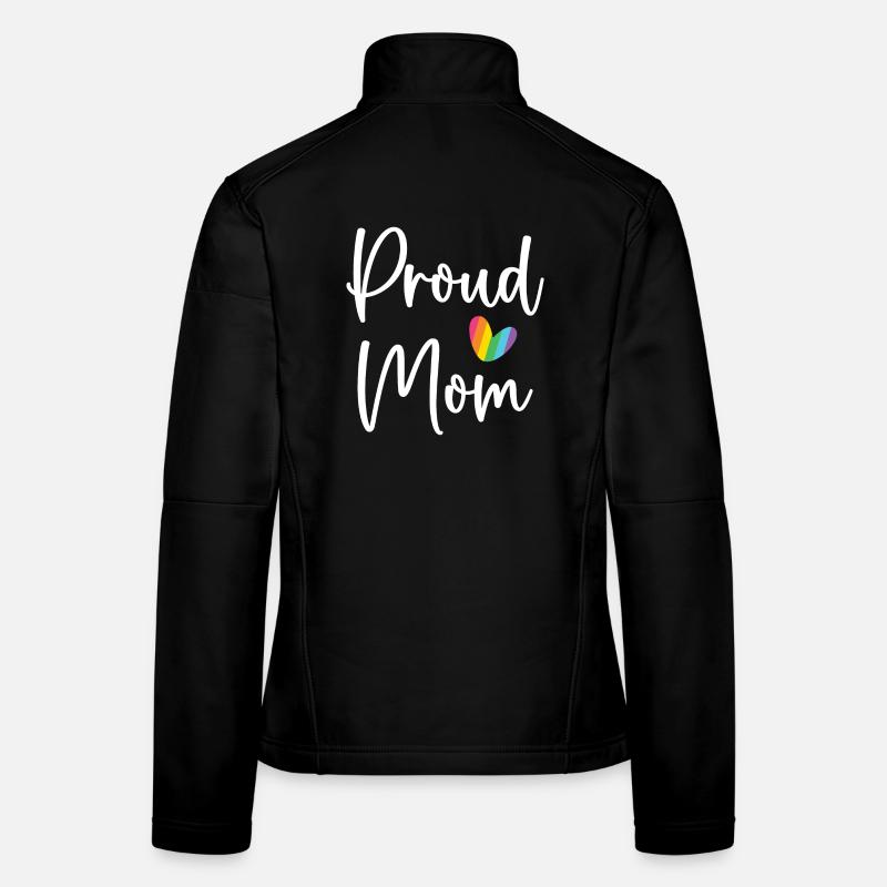 Stolze Mama Frauen Softshelljacke