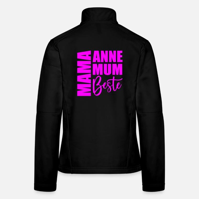 MUTTERTAG - MAMA - ANNE BESTE - MUM Frauen Softshelljacke