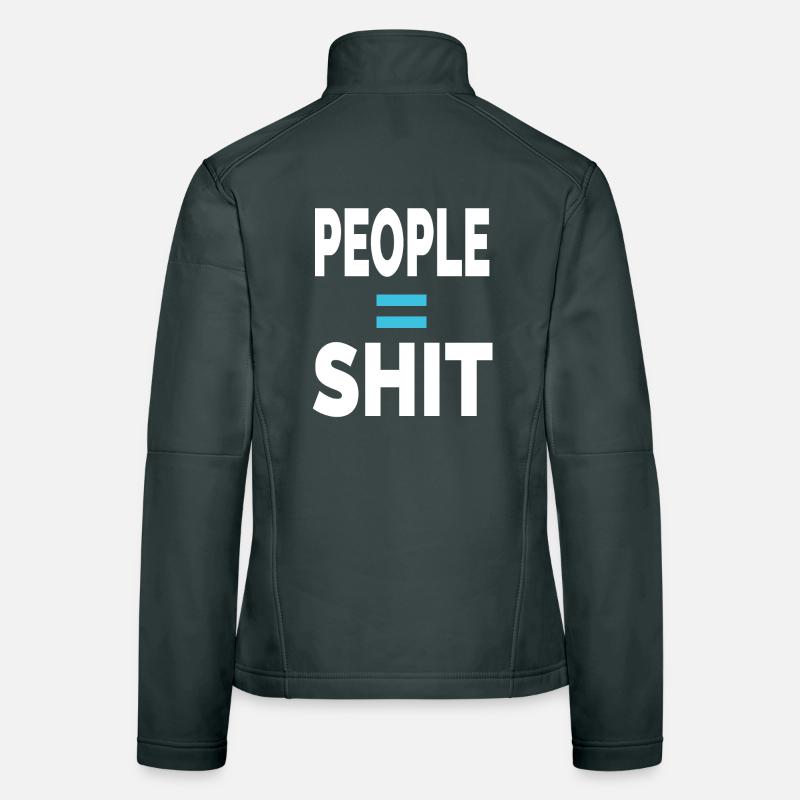PEOPLE = SHIT Women's Softshell Jacket