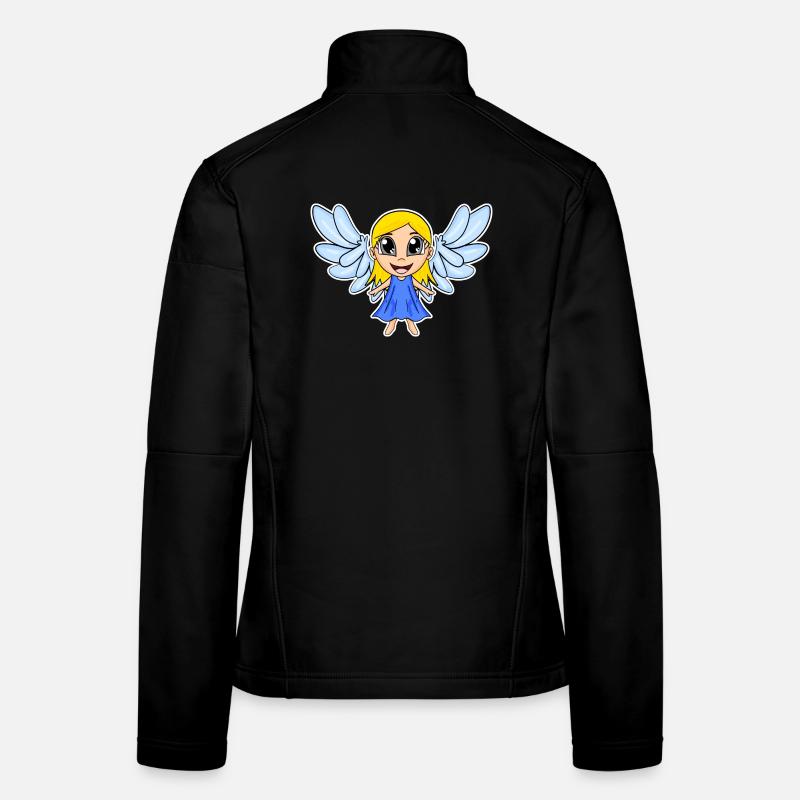 Engel Mädchen Flügel Frauen Softshelljacke
