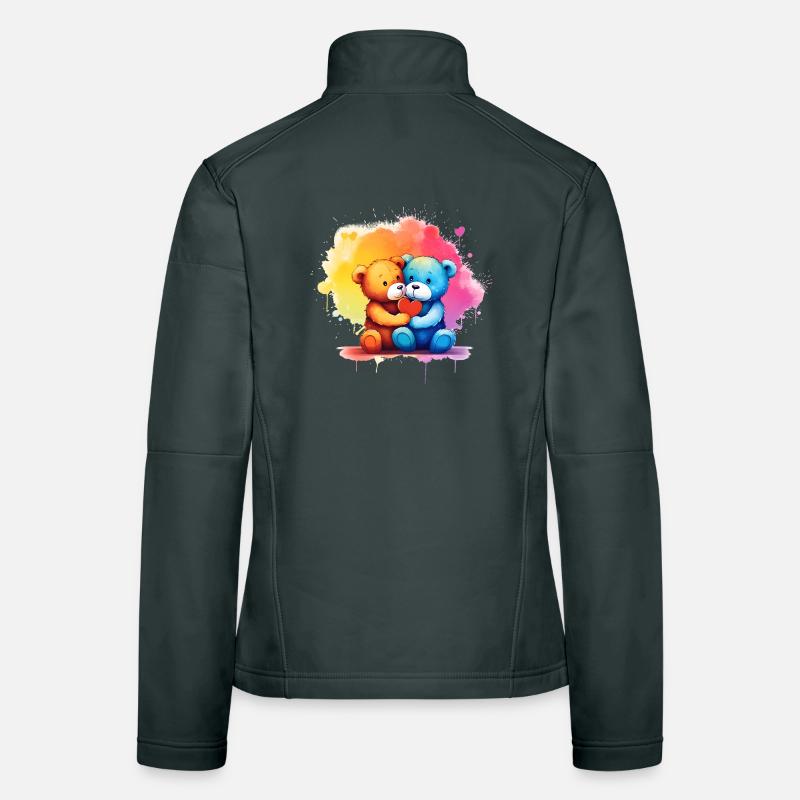 Liebe ist eine Bärennotwendigkeit Frauen Softshelljacke