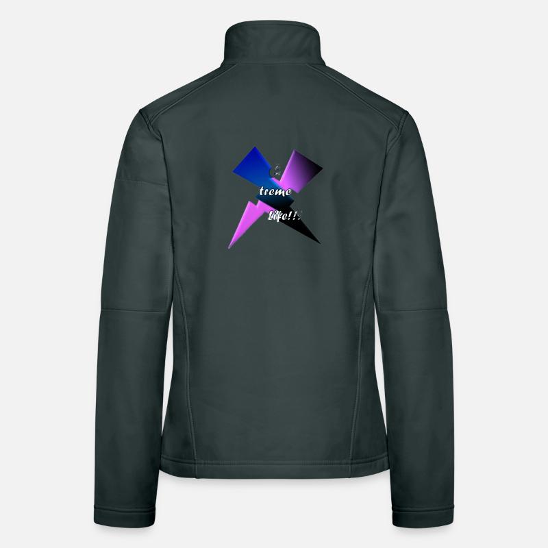 EXTREMES LEBEN Frauen Softshelljacke