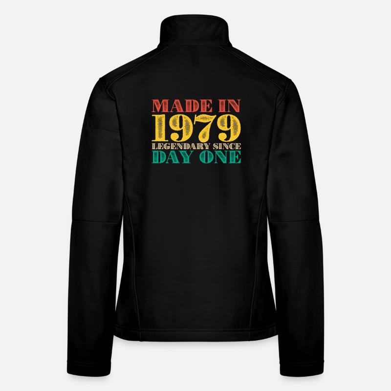 Made in 1979 Legendary Since Day One Women's Softshell Jacket