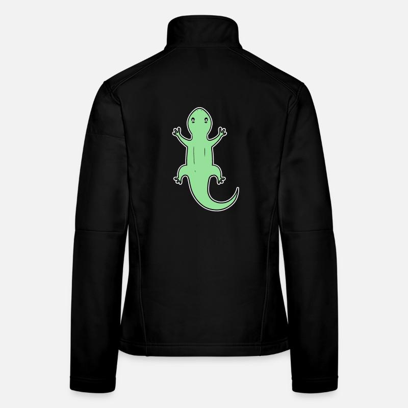 Lizards Lizard Green Reptiles Women's Softshell Jacket