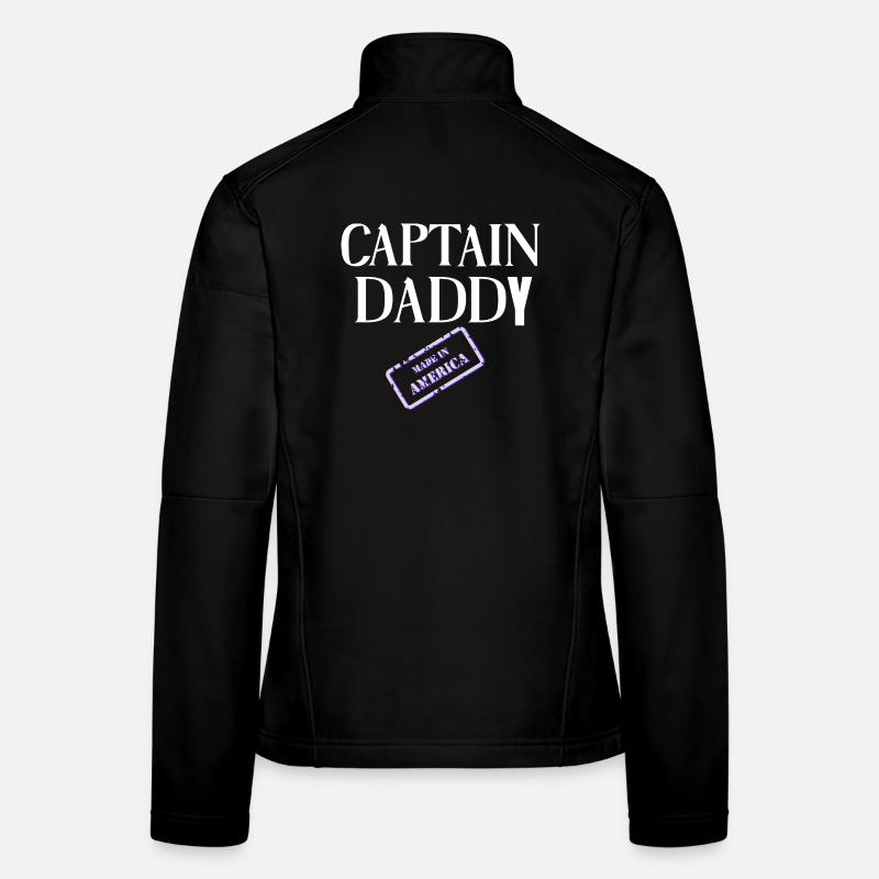Captain Daddy Made in America Frauen Softshelljacke