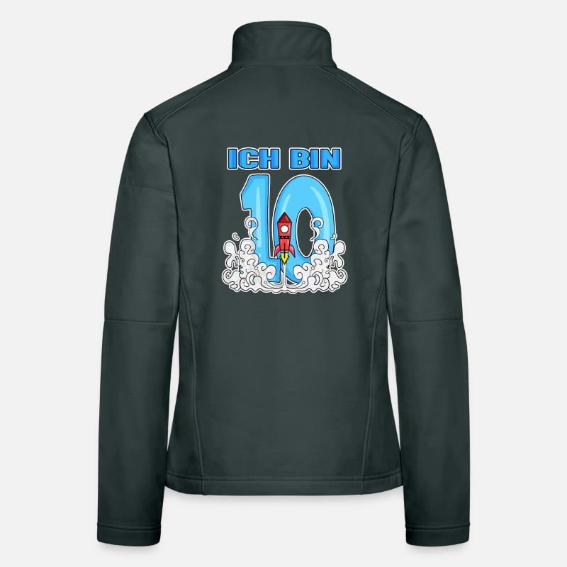10 Jahre Geburtstag Junge Geschenk Frauen Softshelljacke