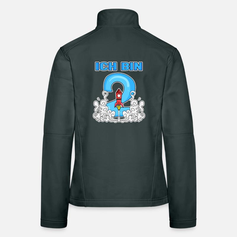 2 Geburtstag Junge Astronaut - zwei Jahre Frauen Softshelljacke