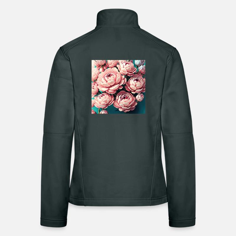 Fleur Veste en tissu softshell Femme
