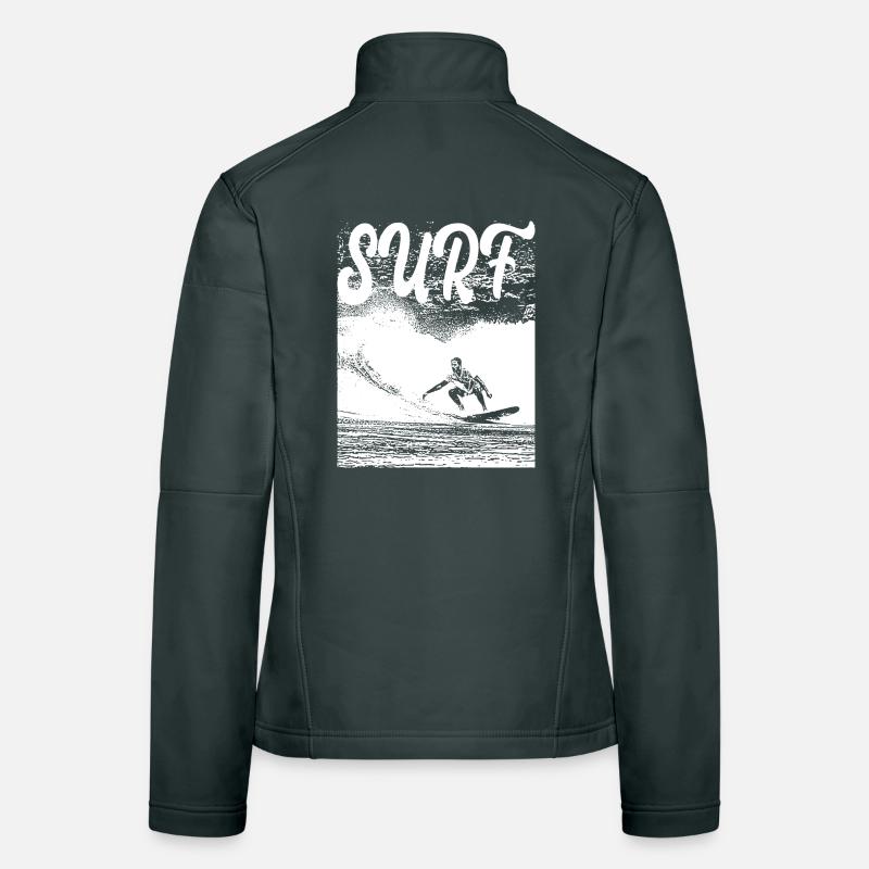 SURF Veste en tissu softshell Femme