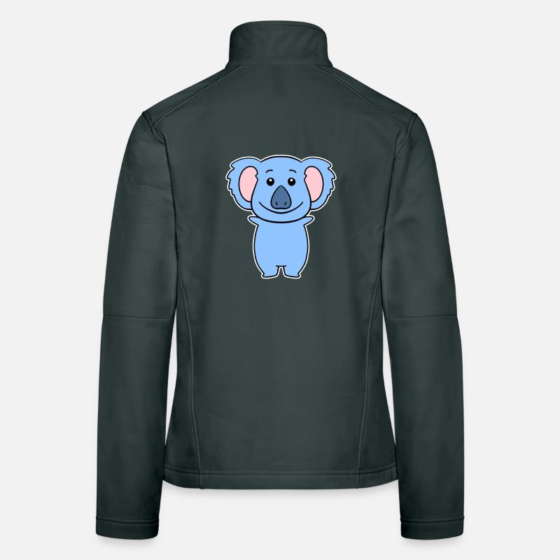 Koala Veste en tissu softshell Femme