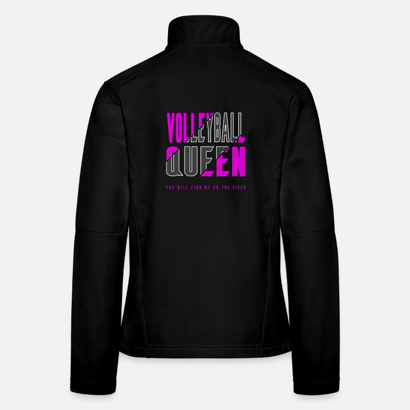 Volleyball Queen Women's Softshell Jacket