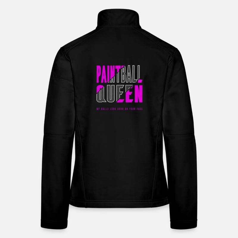 Paintball Queen Women's Softshell Jacket