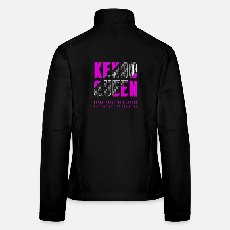 Reine du Kendo Veste en tissu softshell Femme