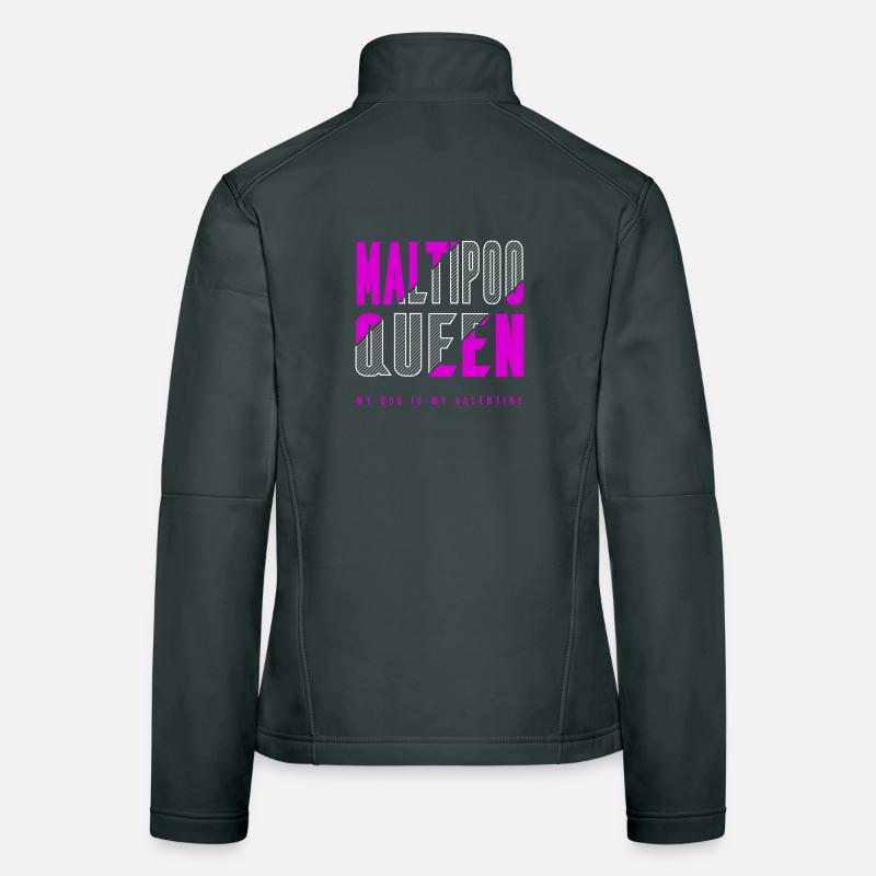 Maltipoo Queen Women's Softshell Jacket