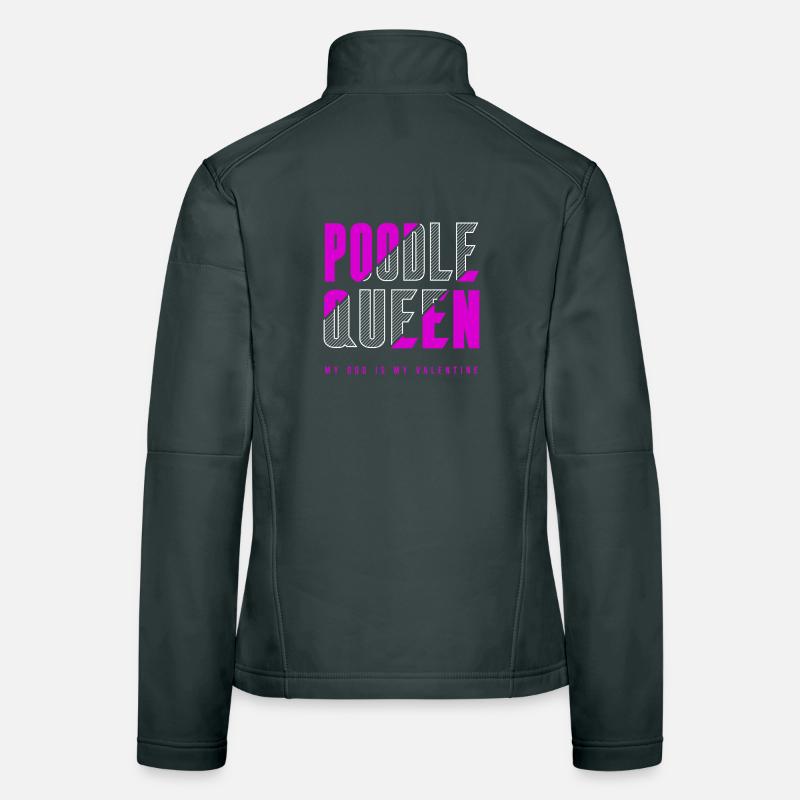 Poodle Queen Women's Softshell Jacket