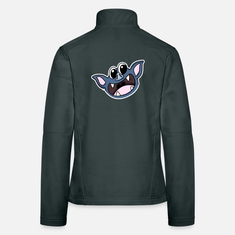 Fledermaus Kopf Frauen Softshelljacke