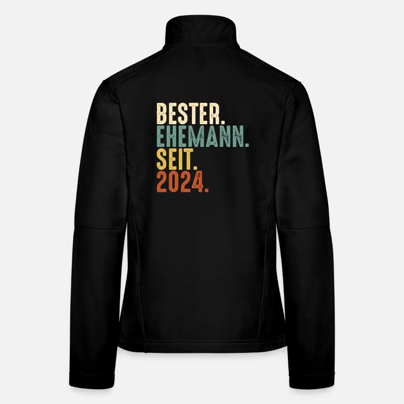 Bester Ehemann seit 2024 Ehe Hochzeit Verheiratet Frauen Softshelljacke