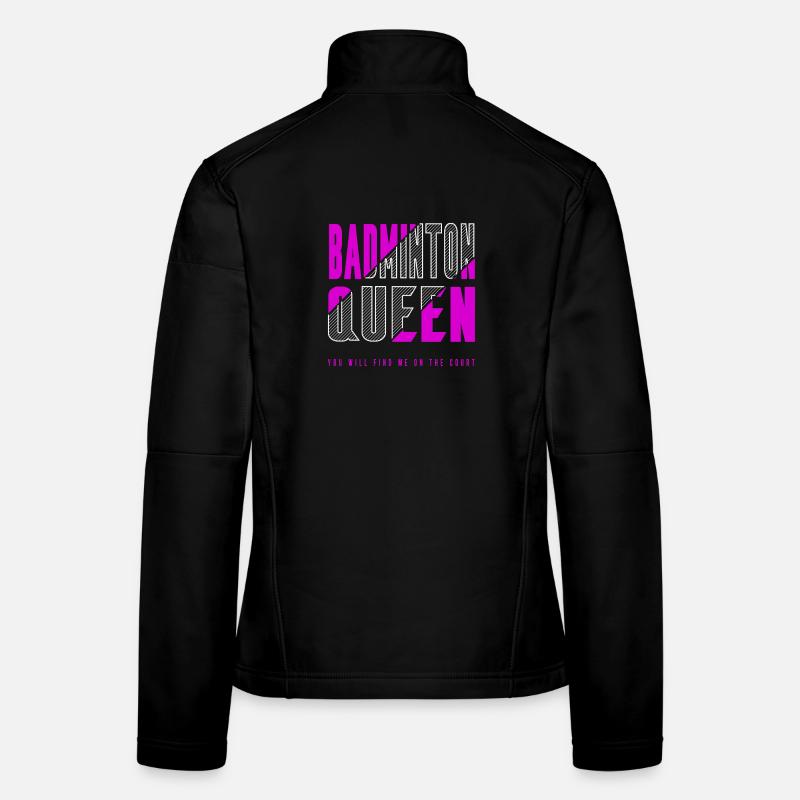 Badminton Queen Frauen Softshelljacke