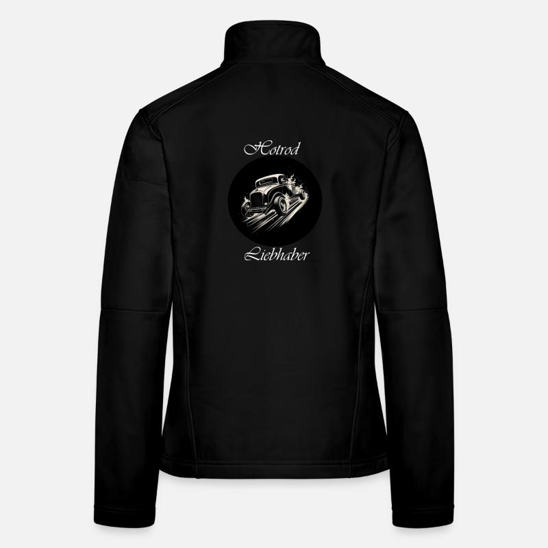 Hotrod Lover 2 blanc Veste en tissu softshell Femme