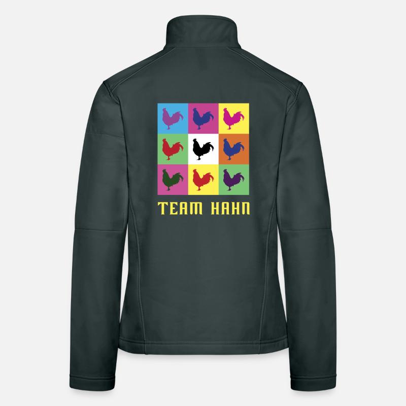 Team Hahn Frauen Softshelljacke