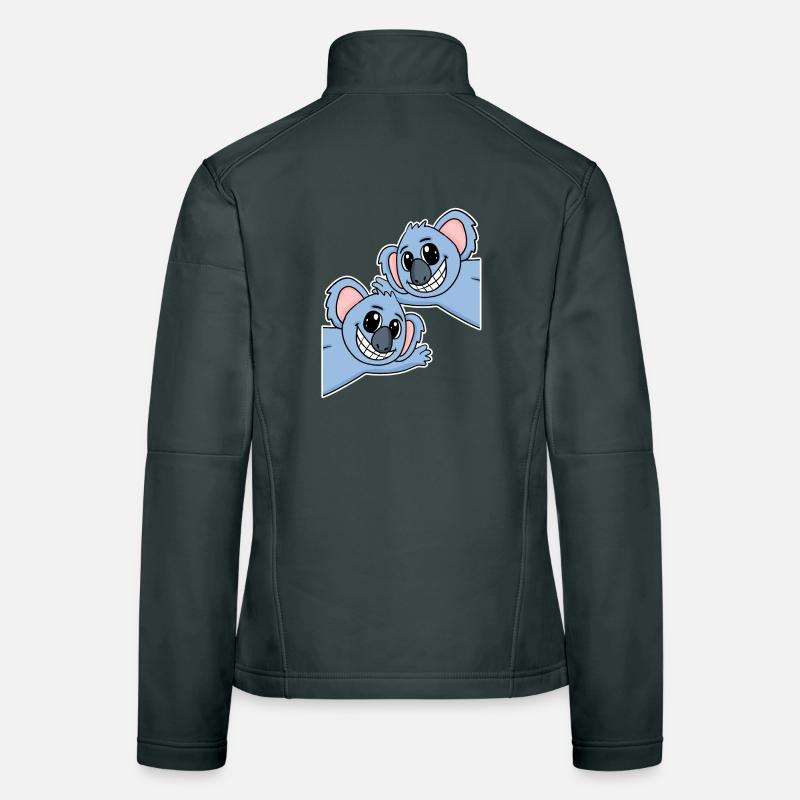 Koala Koalas Frauen Softshelljacke