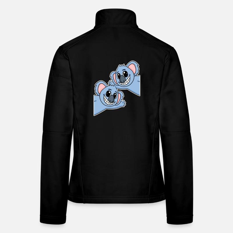 Koala Koalas Veste en tissu softshell Femme
