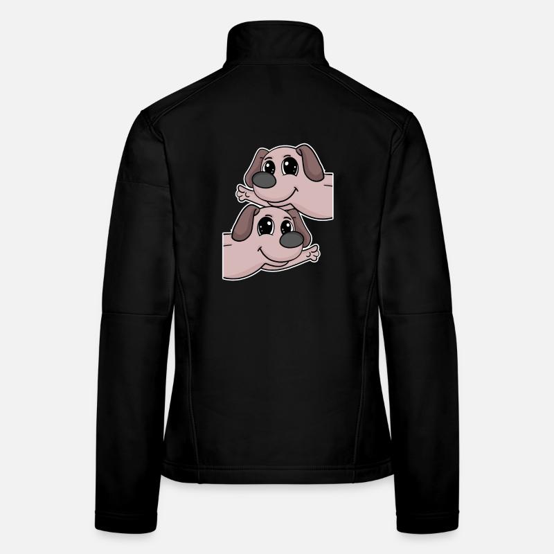 Dog dogs Women's Softshell Jacket