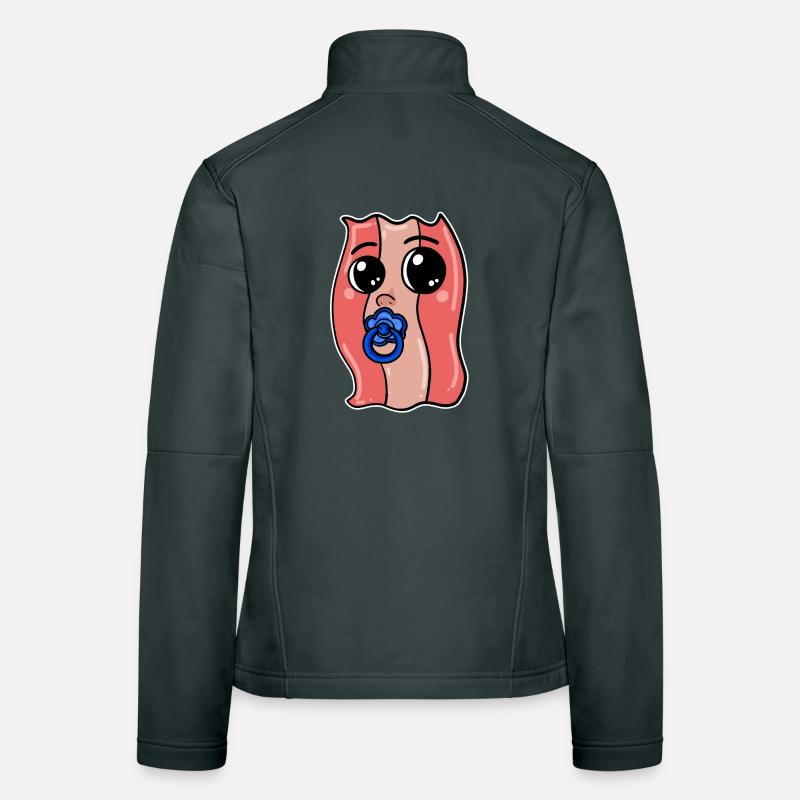 Baby Bacon - Bacon - Costume bébé Veste en tissu softshell Femme