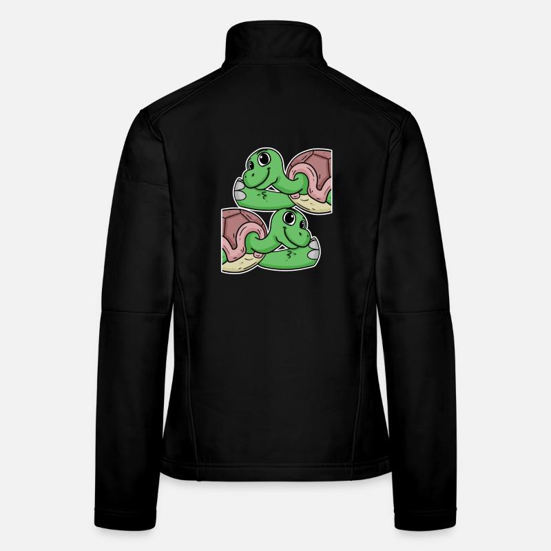 Schildkröte Schildkröten - Frauen Softshelljacke - Schwarz