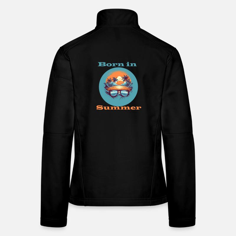 Born in Summer Frauen Softshelljacke