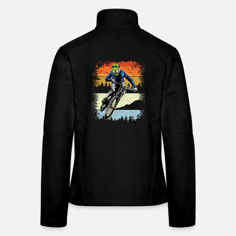 Sunset Trail MTB Fahrer Frauen Softshelljacke