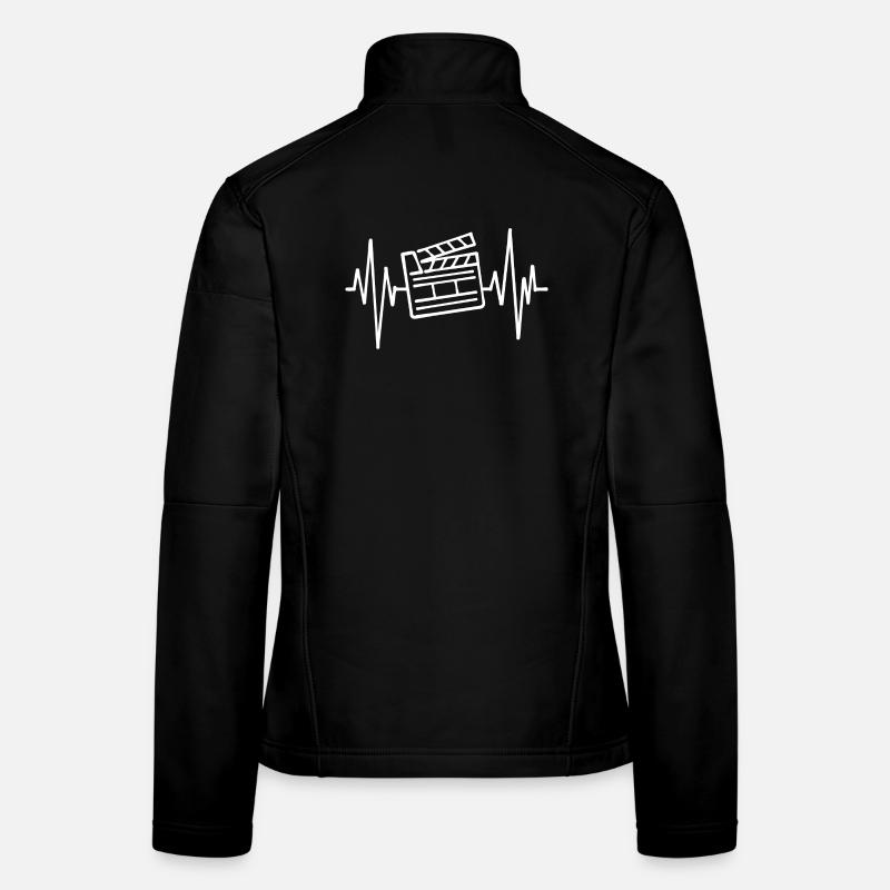 Cinéma Cinéma Films Soirée cinéma Binge Watching DVD Veste en tissu softshell Femme