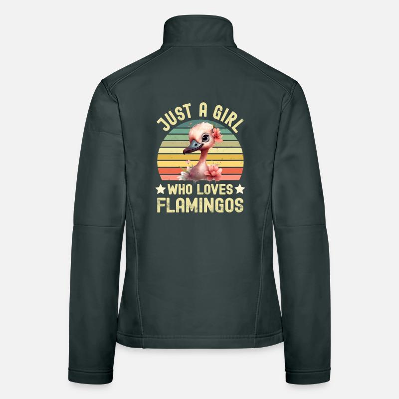 Flamingo Frauen Softshelljacke