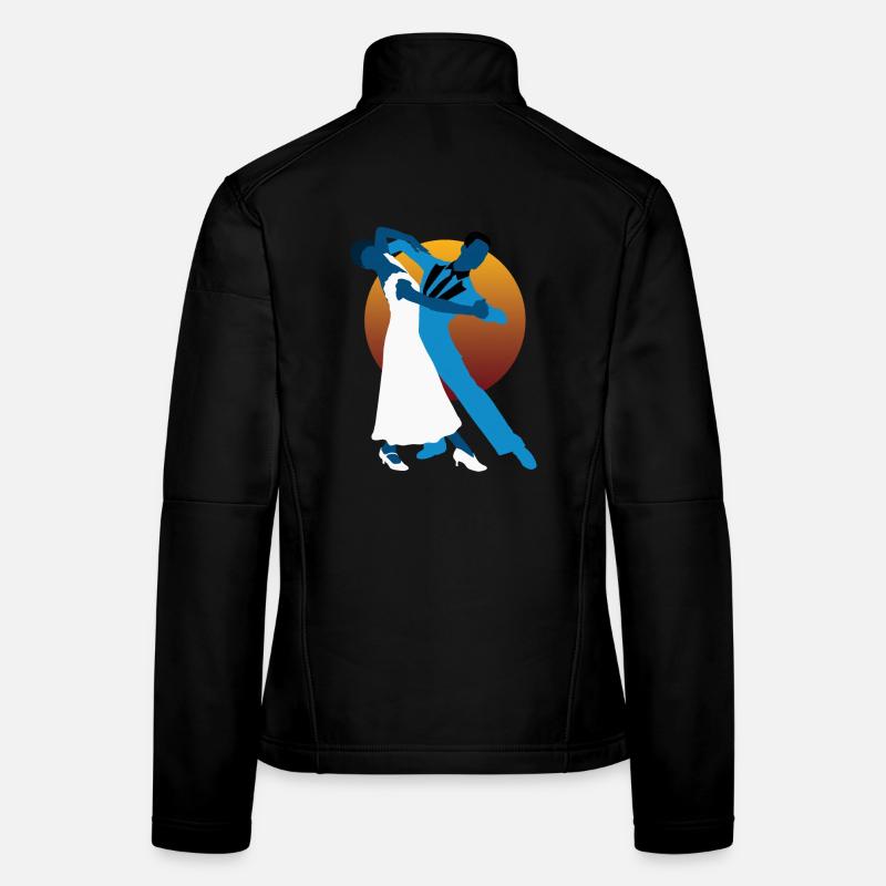 Waltz dancers Women's Softshell Jacket