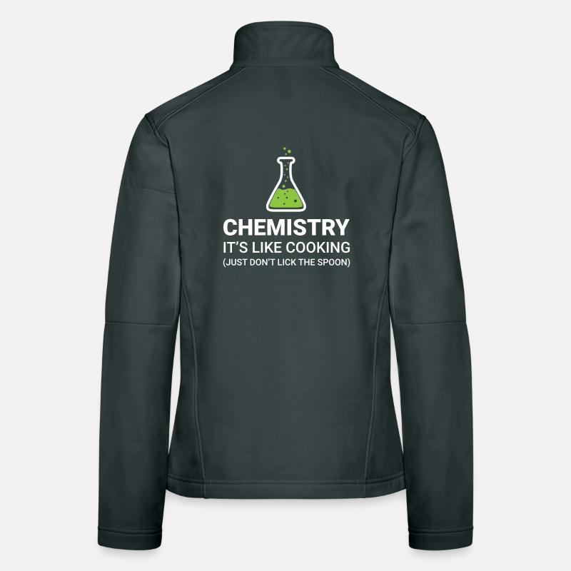 Chemistry, it's like cooking Women's Softshell Jacket