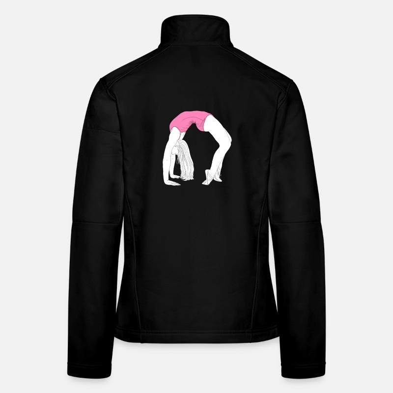 Brücke der Tanzakrobatik - Frauen Softshelljacke - Schwarz