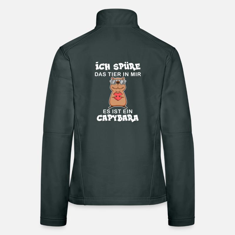 Capybara Frauen Softshelljacke