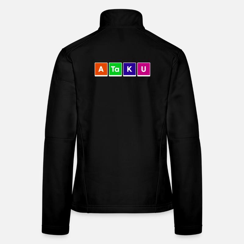 Manga Anime Statement Japanisch Comic Animation Frauen Softshelljacke