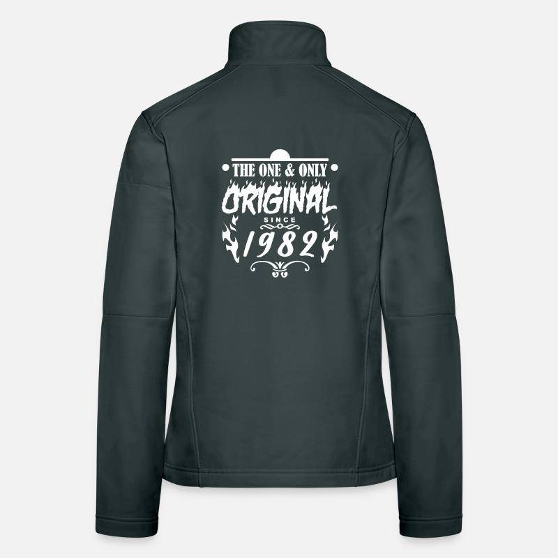 1982 - Année de construction 1982 Veste en tissu softshell Femme