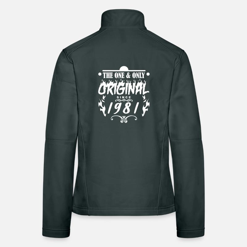 1981 - Année 1981 - Année 1981 Veste en tissu softshell Femme
