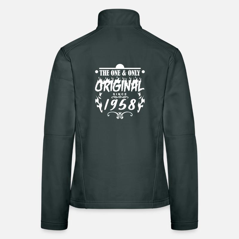 1958 - Année de construction 1958 - Année de construction 1958 Veste en tissu softshell Femme